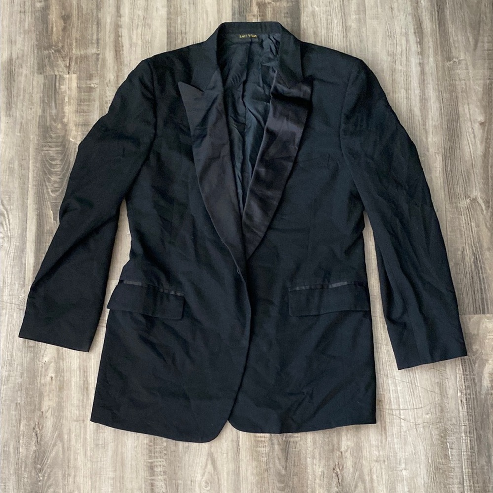 Black Sport Coat Elegant Formal Blazer size 42R